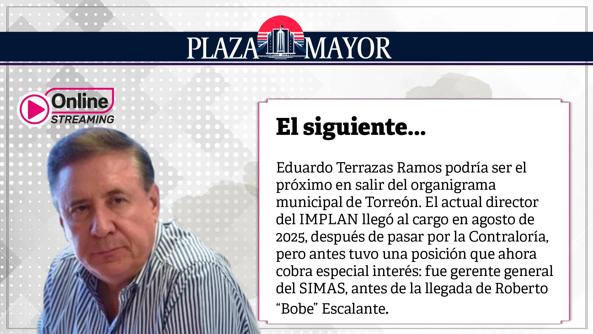El siguiente…