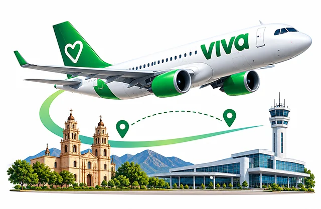 Nuevos vuelos Saltillo-CDMX: horarios, fechas, precio y cómo reservar