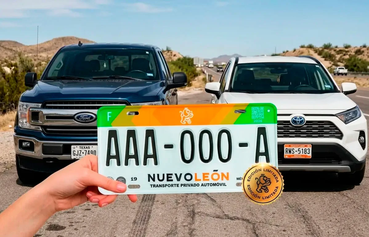 Nuevo León anuncia tarifa única para cambio de placas foráneas, Requisitos, costos y trámite en línea