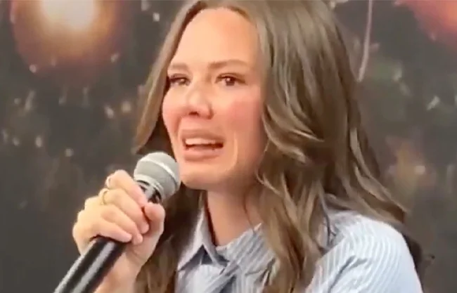 Joy llora en conferencia y confirma que continúa sin Jesse: "Me muero de miedo"