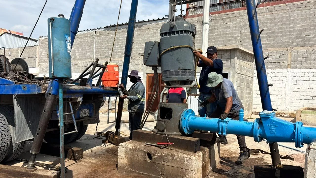 Fallas en bombas afectan suministro de agua en seis sectores de Torreón; trabajan para la recuperación de los equipos