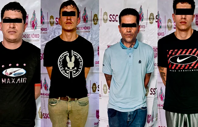 Autoridades de Coahuila desarticulan banda de colombianos en CDMX