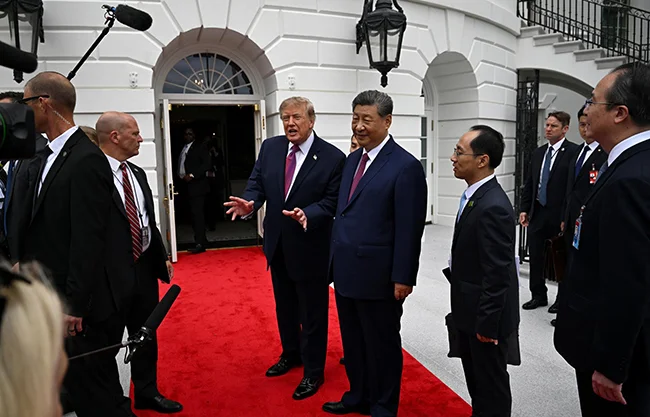 Trump califica de ‘gran reunión’ su encuentro con Xi Jinping en la Casa Blanca