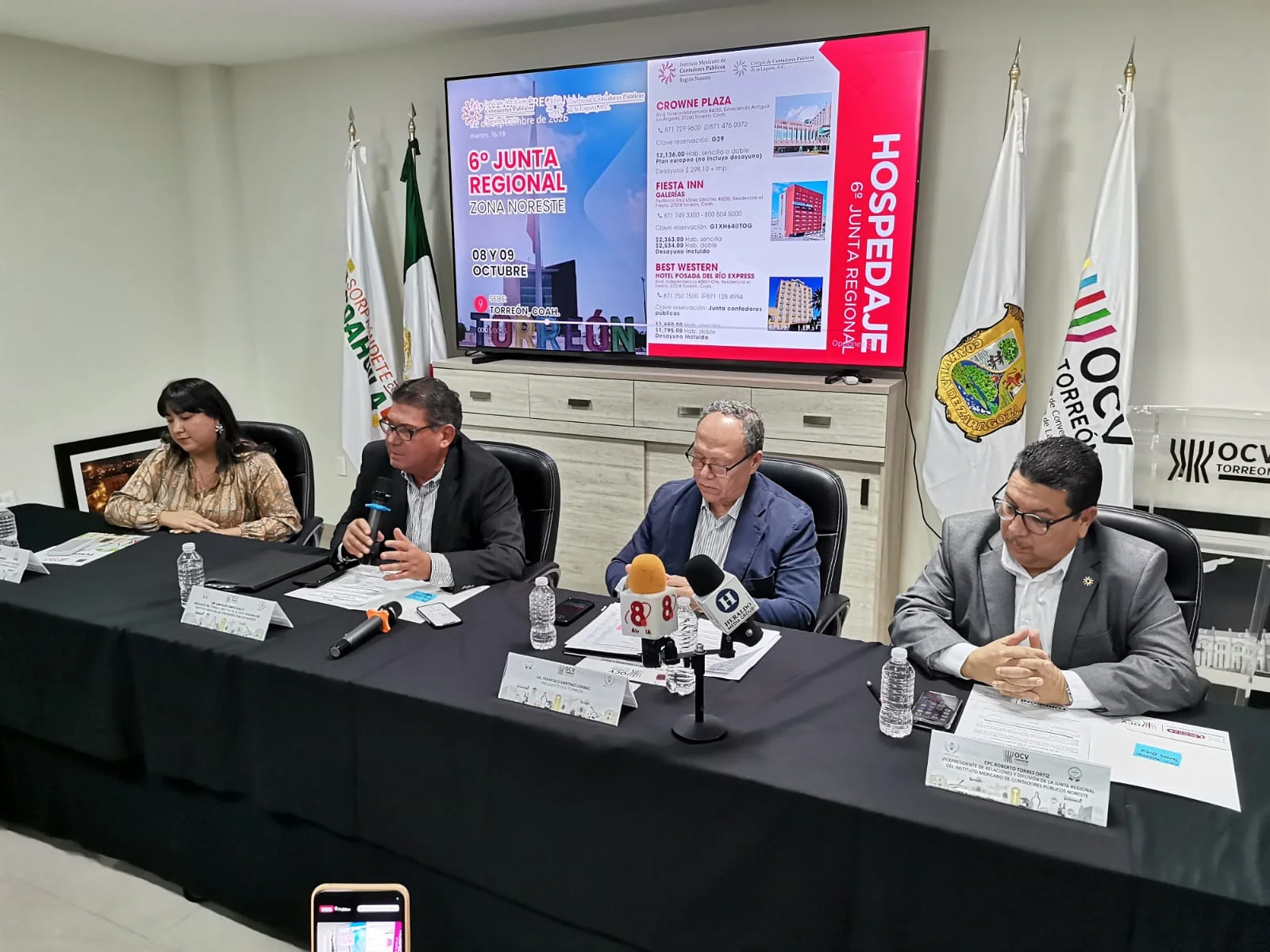 Torreón recibirá a 200 contadores del noreste del país en encuentro regional