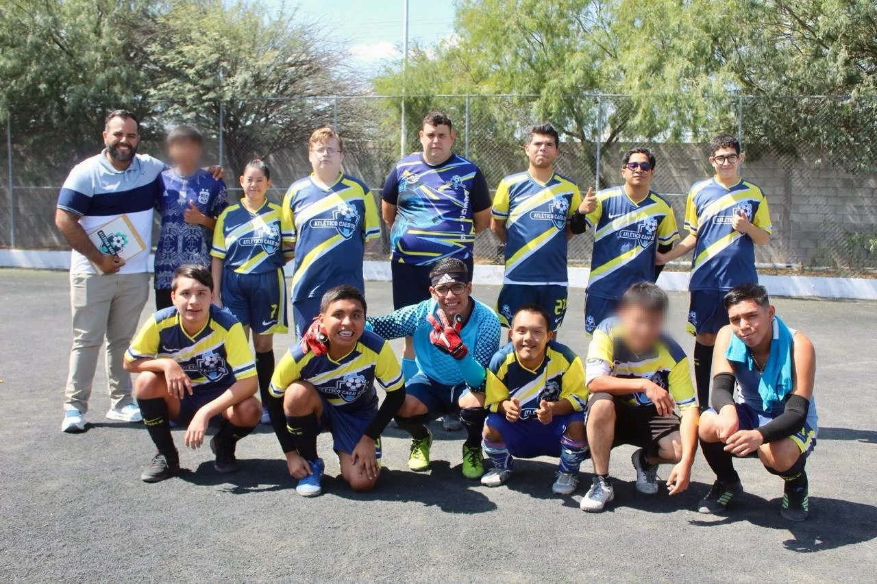 Impulsa DIF Torreón la participación de personas con discapacidad a través del fútbol