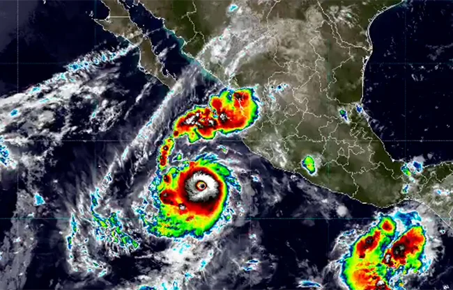Sin alertas por huracán Polo en Baja California Sur; podrían emitirse avisos desde el sábado