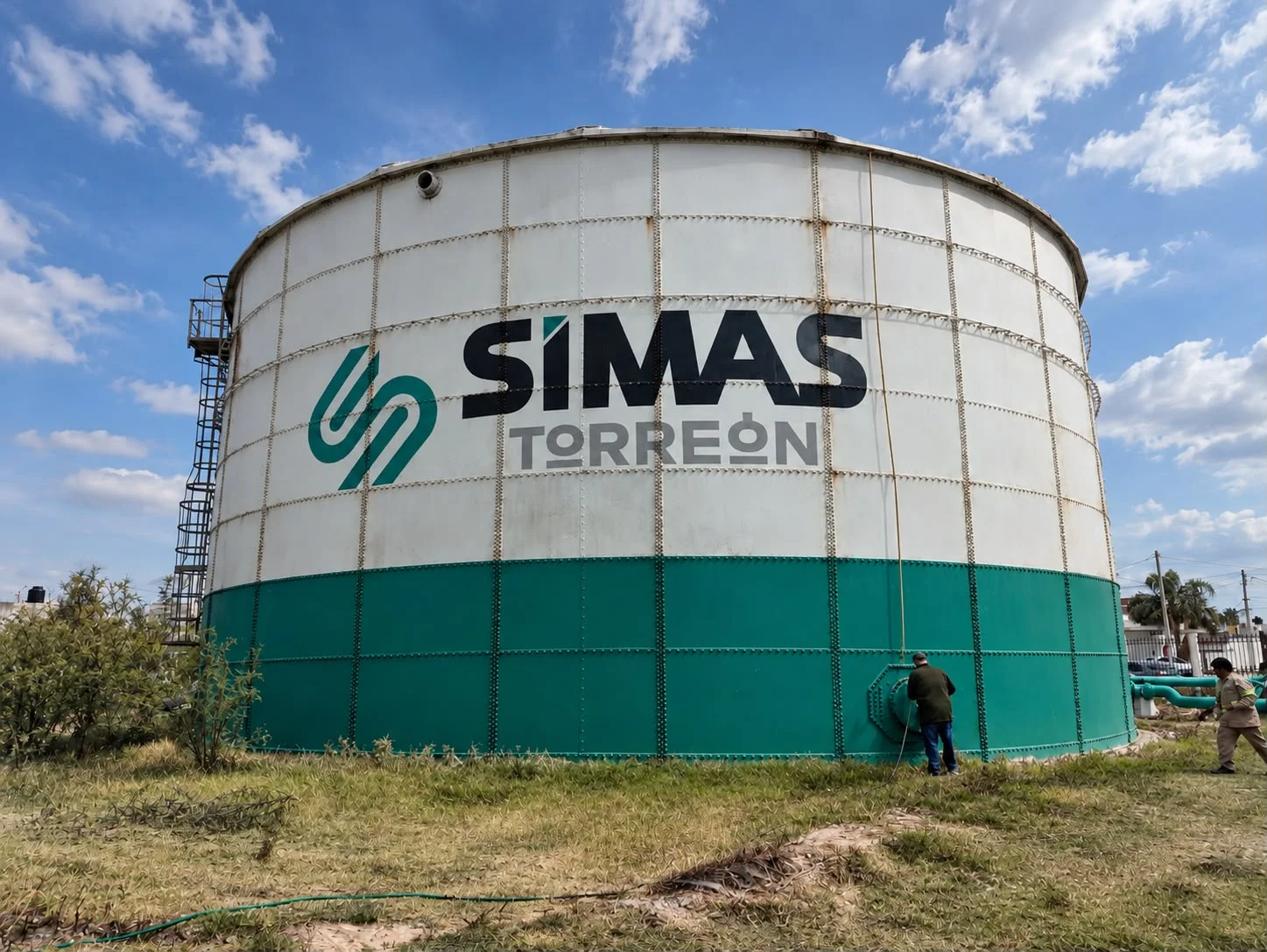 Falla en Mega Tanque Campo Nuevo afectaría suministro de agua en cuatro colonias de Torreón