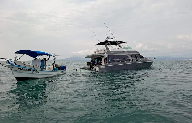 Se hunde yate en Puerto Vallarta; rescatan a 12 personas