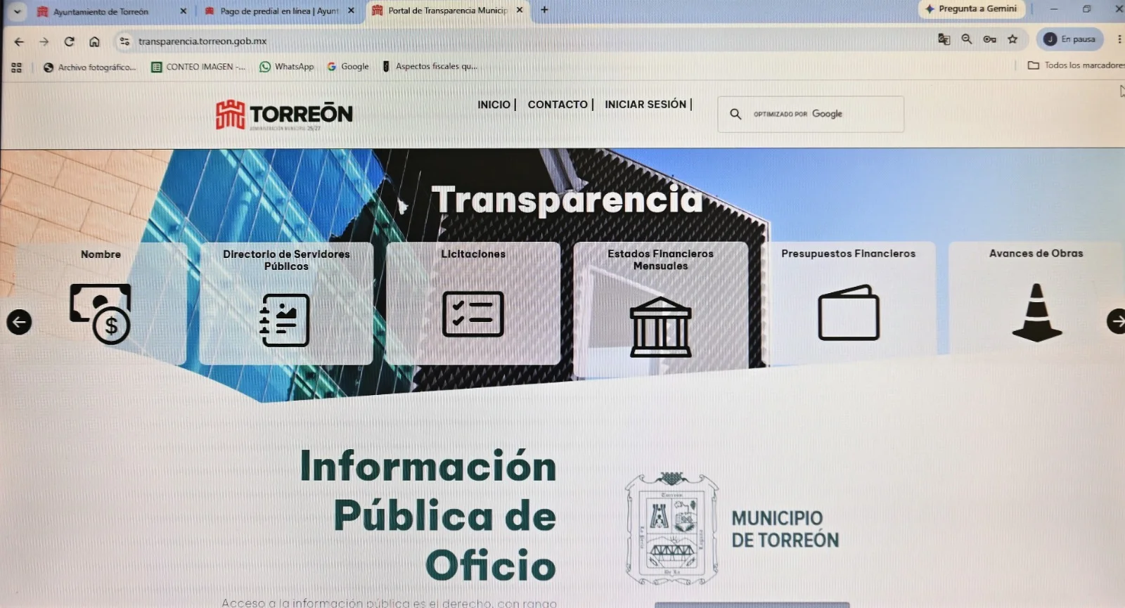 Ayuntamiento de Torreón adquiere nuevo servidor para mejorar trámites en línea