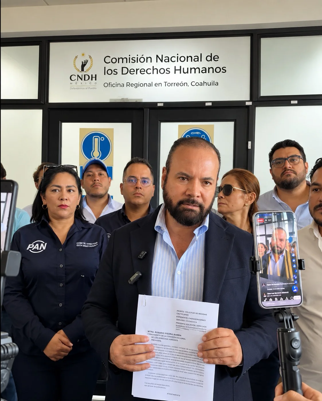 PAN Durango lleva ante la CNDH caso por muerte de cinco recién nacidos en el IMSS