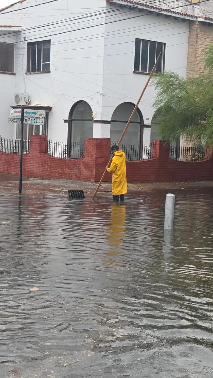 Dependencias mantienen atención en distintos puntos de Torreón tras lluvias y vientos