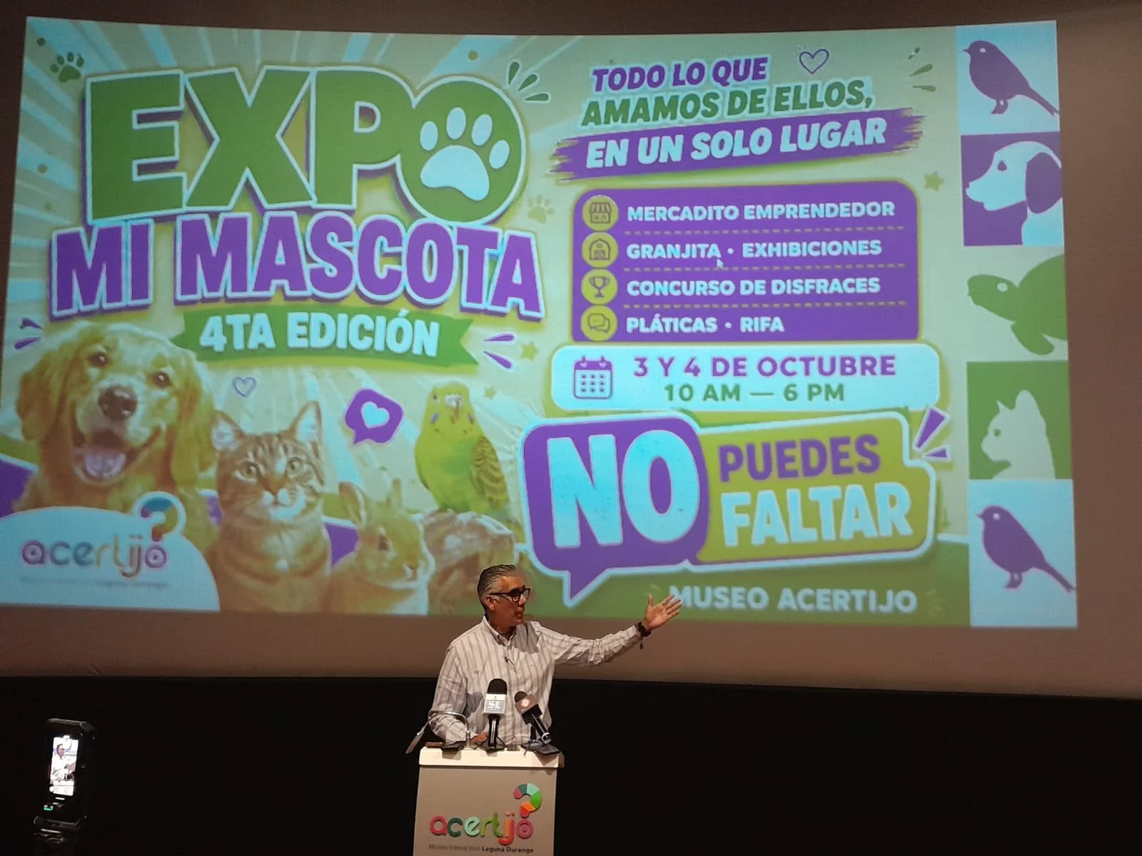 Invitan a familias laguneras a la cuarta edición de Expo Mi Mascota