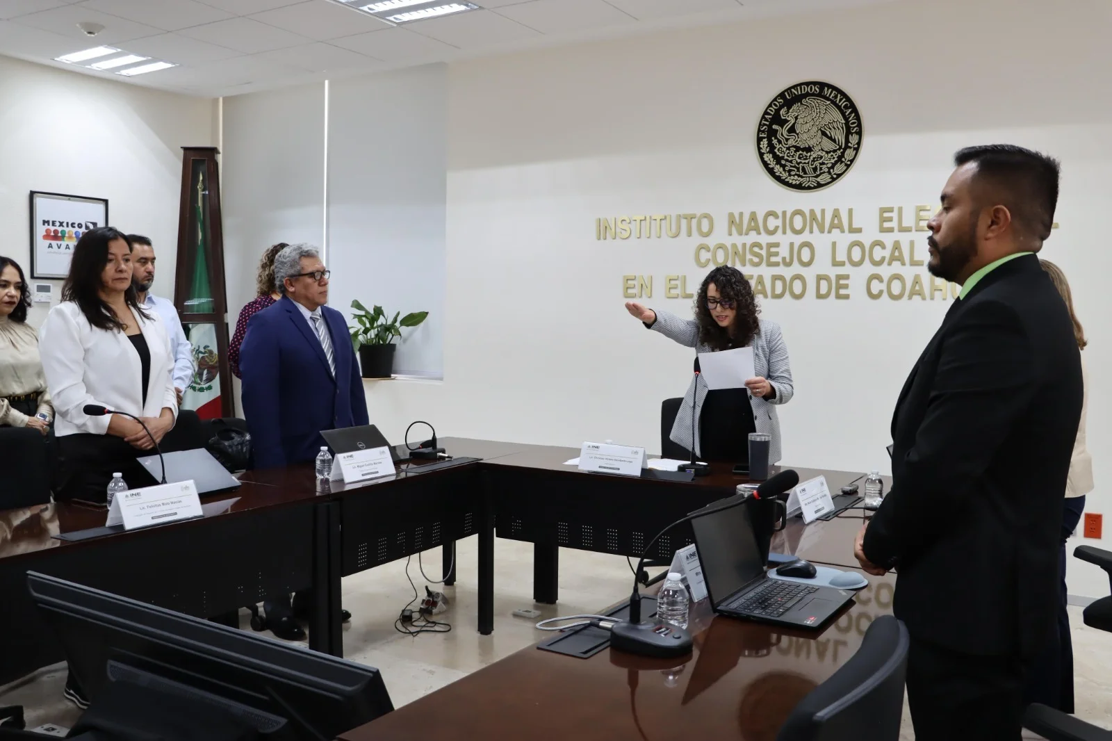 Christian Viviana Escobedo asume como vocal ejecutiva del INE en Coahuila
