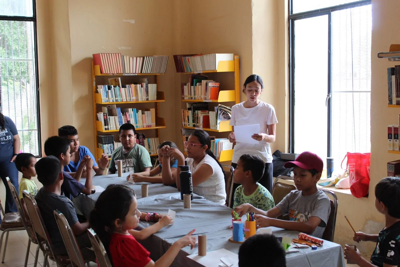 Llevan talleres culturales a niñas y niños de La Flor de Jimulco
