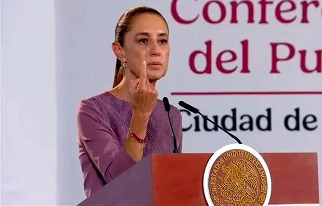 Sheinbaum rechaza financiamiento del crimen a su campaña y exige respeto ante pregunta