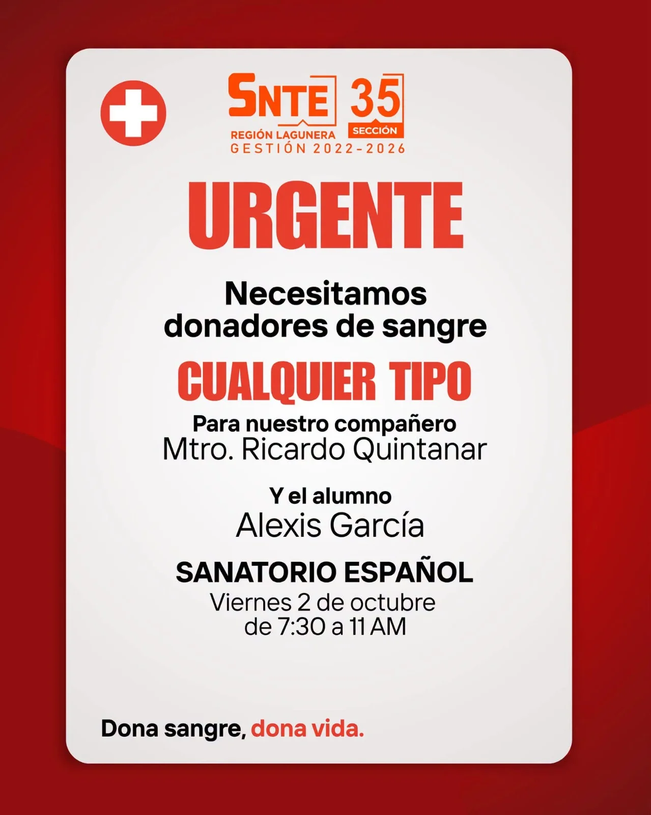 Solicitan donadores de sangre para maestro y alumno heridos tras ataque en La Unión
