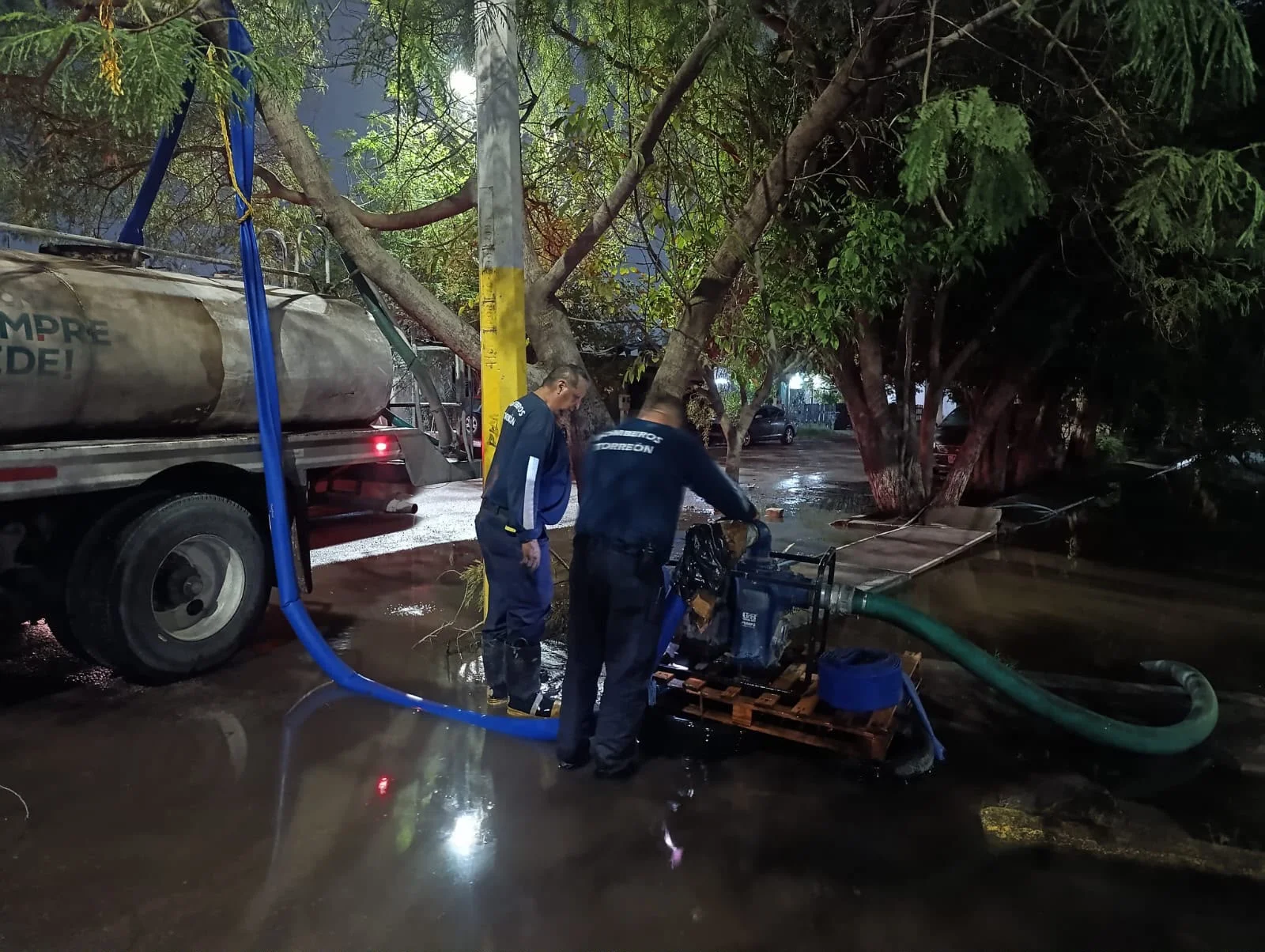 Abren circulación en todas las vialidades de Torreón tras lluvias