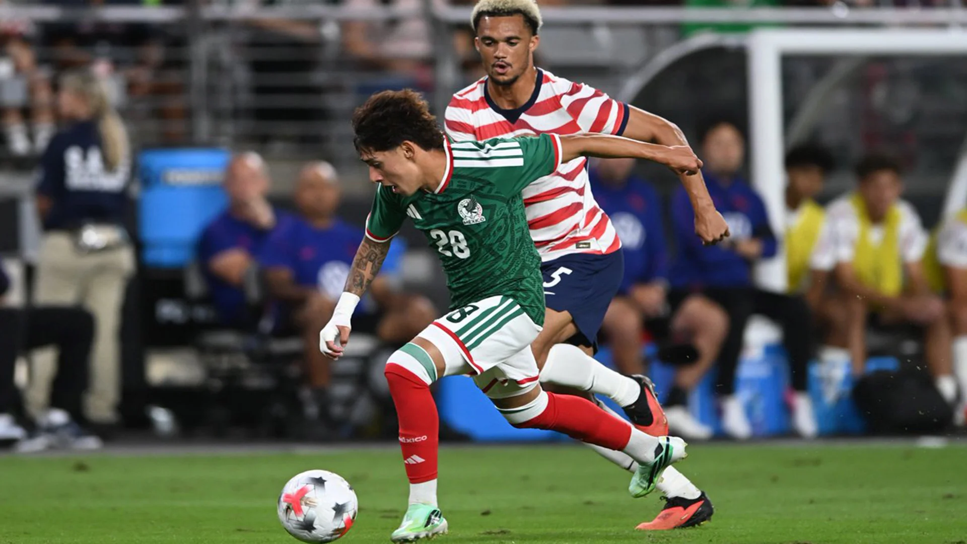 ¡Duro golpe al Tri! Estados Unidos golea a México y le da su primera derrota a Rafa Márquez