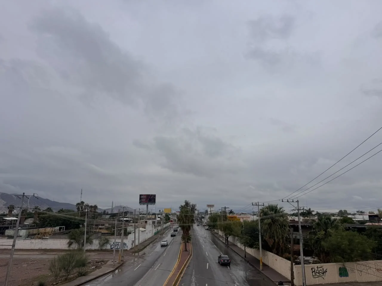 Prevén lluvias y cielo nublado para La Laguna este lunes