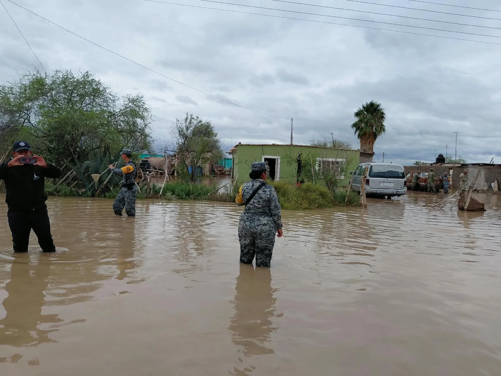 SSP apoya a familias afectadas por inundaciones en la Comarca Lagunera