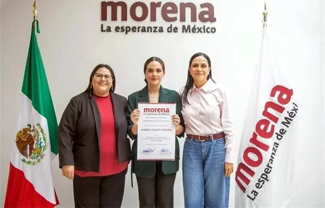 Morena designa a Andrea Chávez como coordinadora de la defensa de la transformación en Ciudad Juárez
