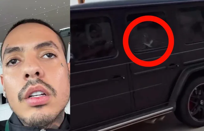 Natanael Cano destroza su Mercedes-Benz porque ya no le gustaba y desata polémica en redes