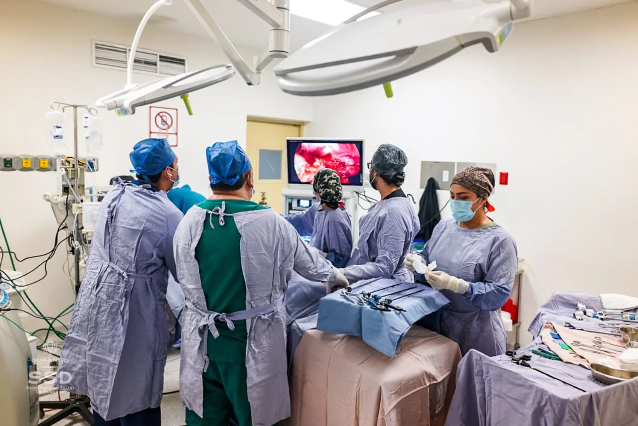 Realizan cirugía laparoscópica de alta complejidad en Hospital Nuevo Gómez Palacio