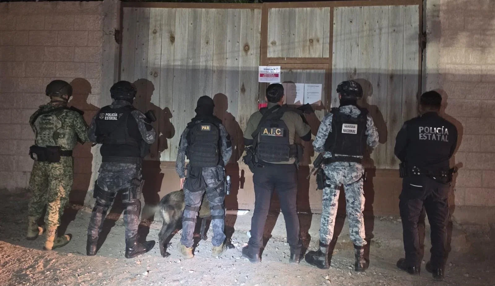 Policía Estatal asegura narcóticos en ejido de San Pedro, Coahuila