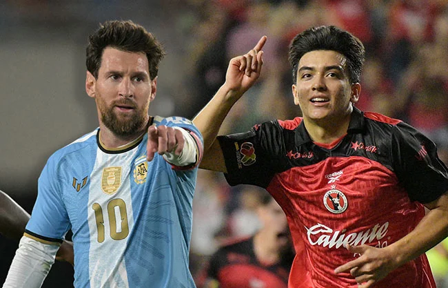 Messi elige a Gilberto Mora como una de las jóvenes promesas a seguir en el futbol mundial