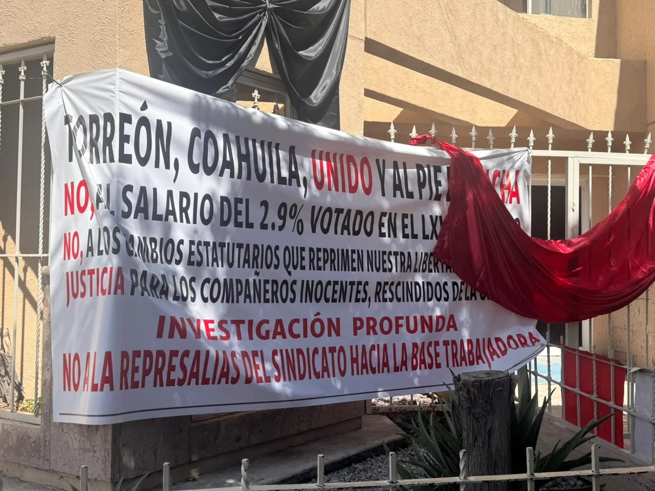 Acusan trabajadores del IMSS abandono sindical y amenazas por exigir mejores condiciones laborales; alistan nueva movilización