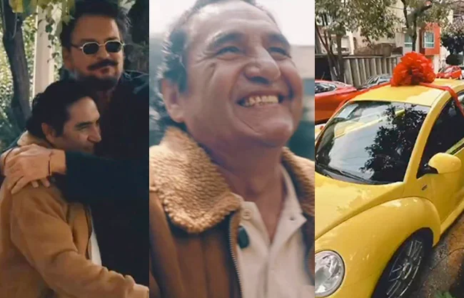 Otra Historia de taxi: Arjona le regala un auto a chofer mexicano que trabajó con él por años