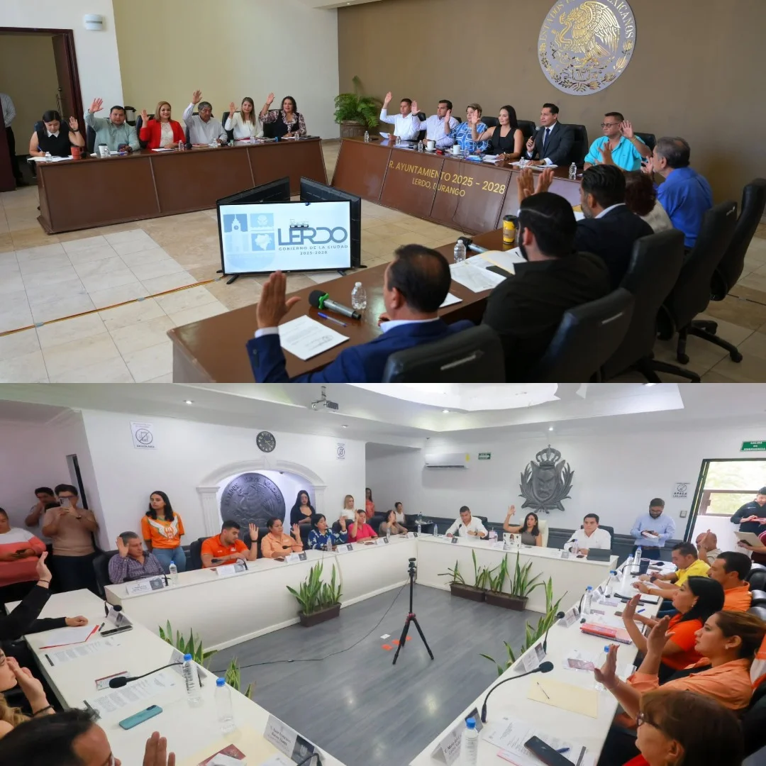 Cabildo de Lerdo duplica proyectos de acuerdo, mientras Gómez Palacio registra más ausencias