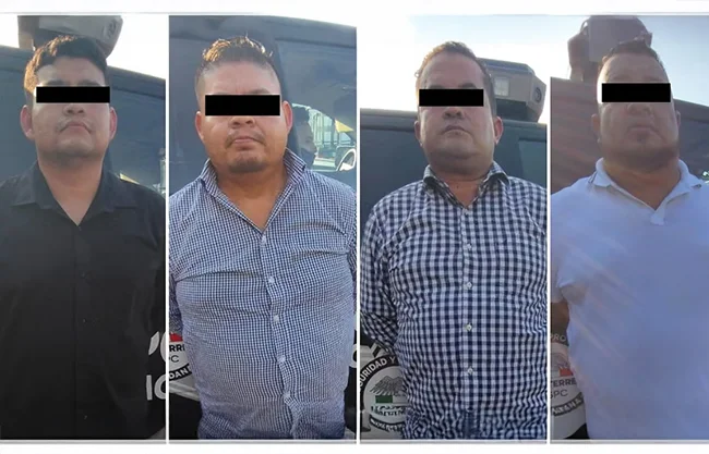 Detienen a cuatro ‘montachoques’ con droga en Monterrey