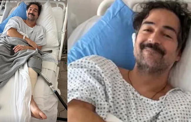 Enfrenta Alfonso Herrera tercera cirugía de rodilla; mantiene optimismo