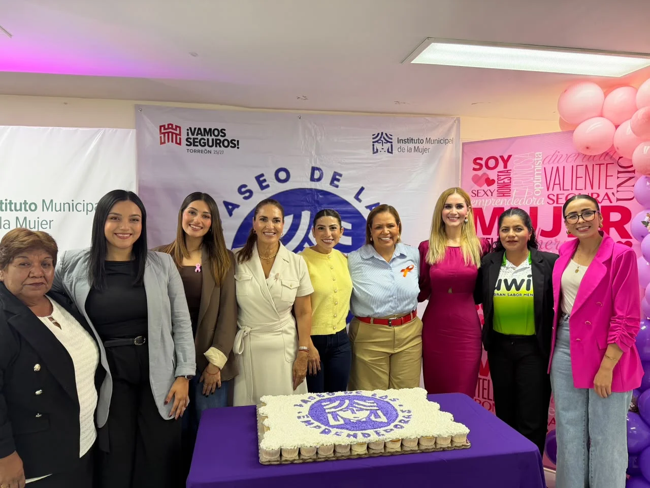 Paseo de las Emprendedoras cumple 11 años en Torreón