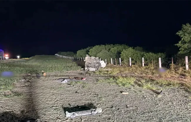 Mueren dos mujeres de Texas tras chocar contra venado y volcar en la autopista a Reynosa en NL