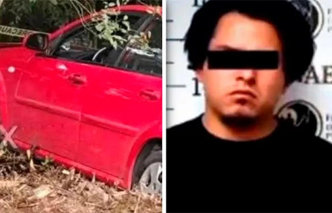 Detienen a Andrés “N”; habría matado a su pareja y simulado un accidente con sus hijas