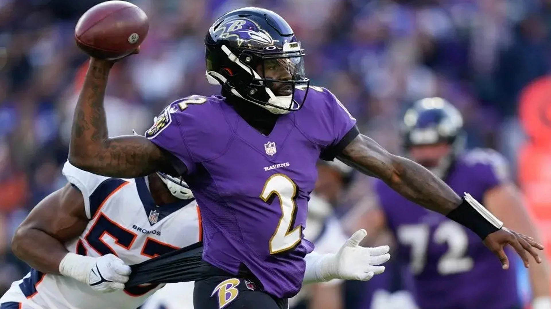 Lamar Jackson es descartado por los Ravens para el partido contra Cincinnati Bengals