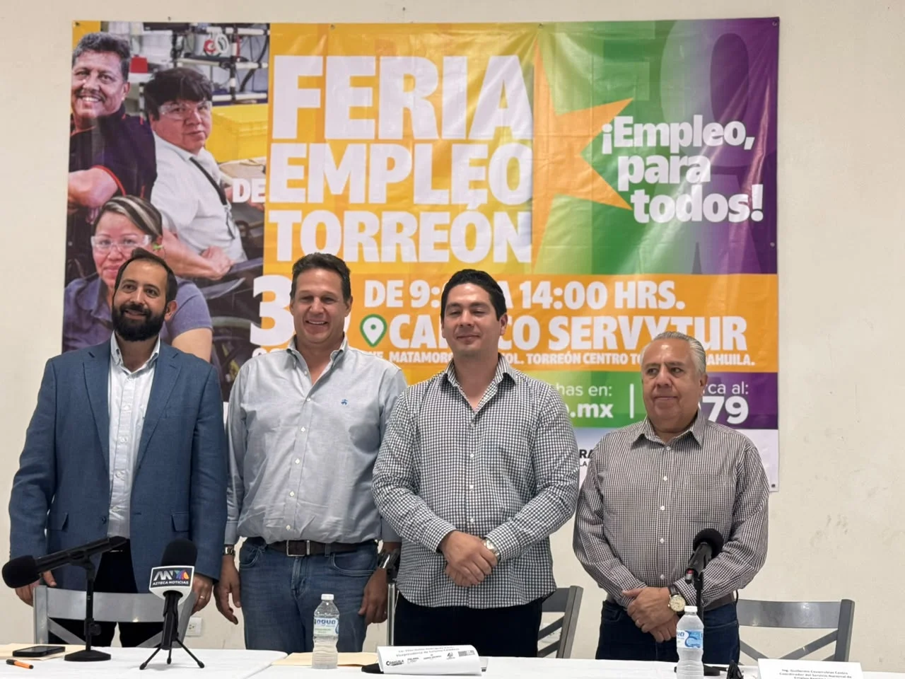 Imagen de Anuncian Feria del empleo en Torreón; ofrecerán más de 350 vacantes