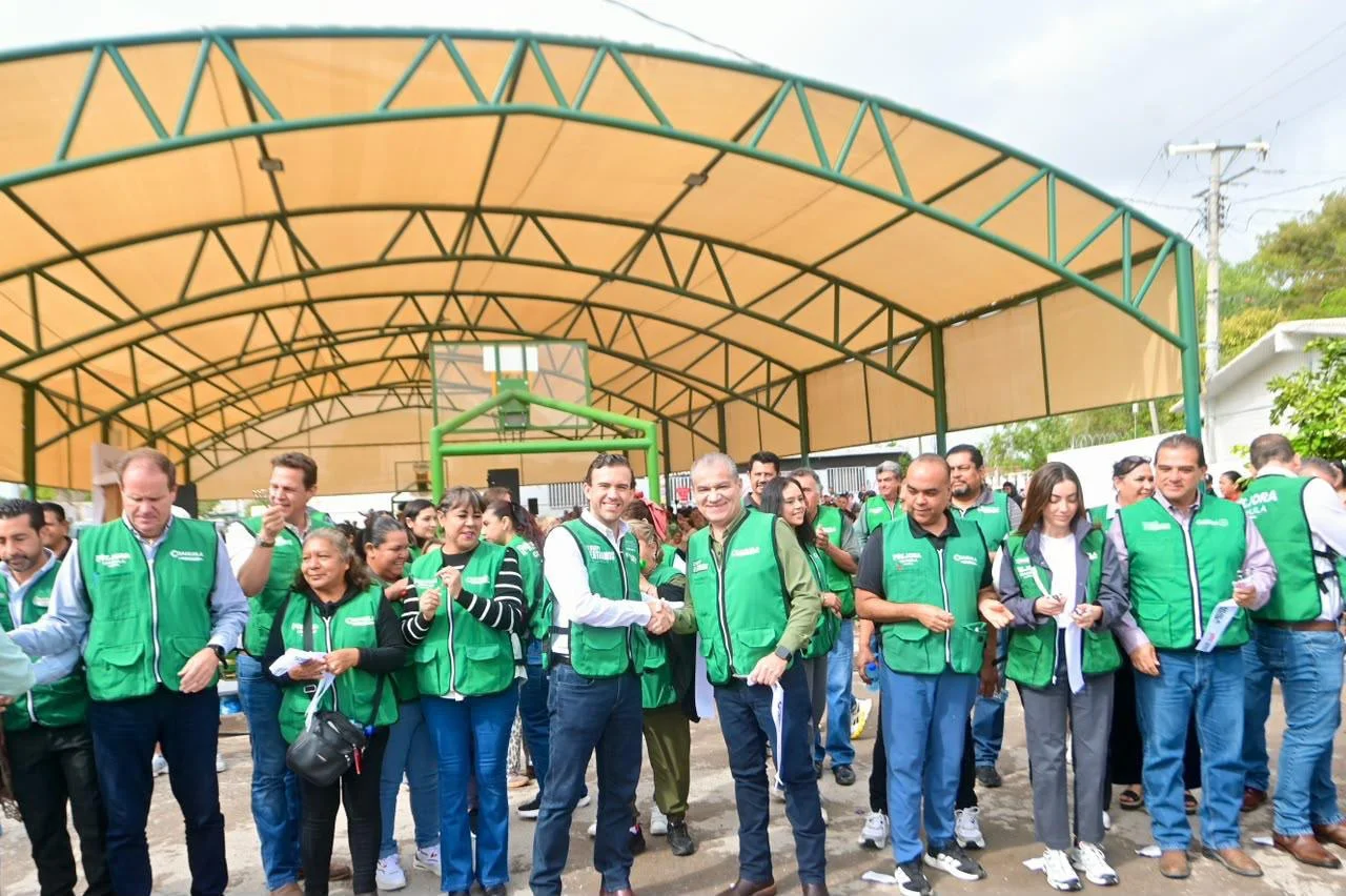 Entregan techumbre en el ejido El Perú y anuncian más obras para la comunidad