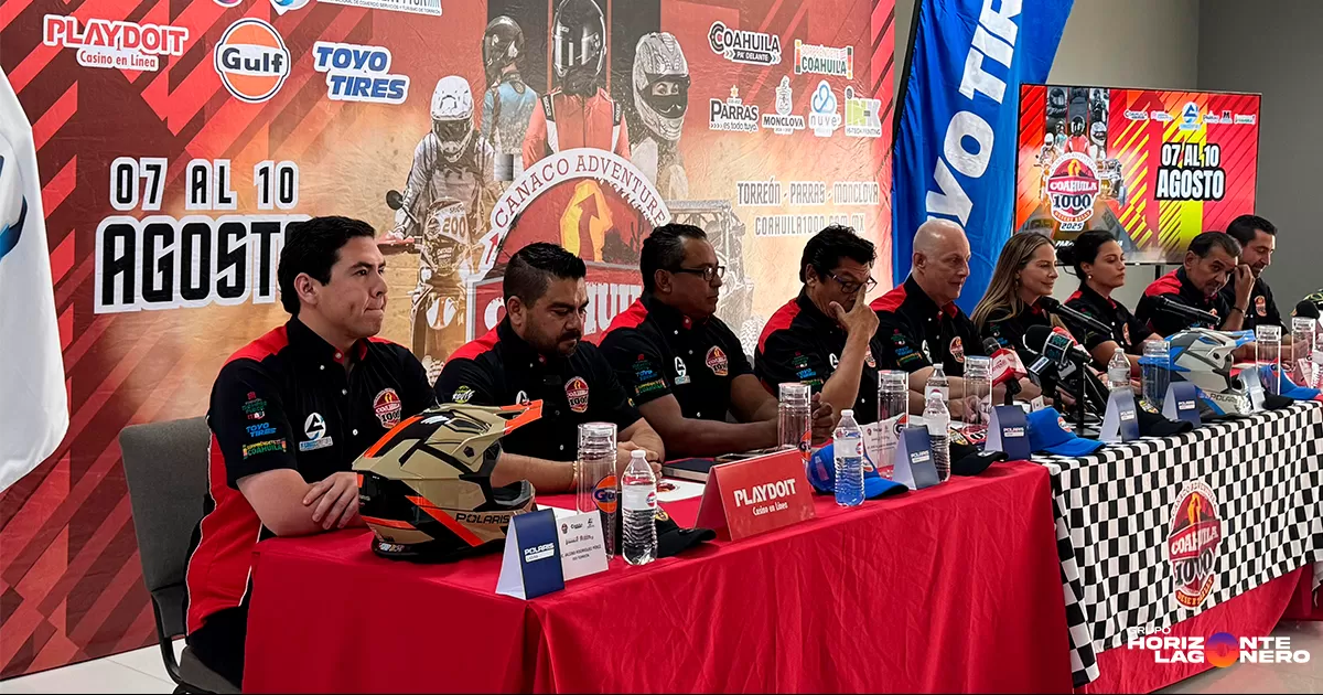 Prevén derrama de 50 mdp en el Rally Coahuila 1000