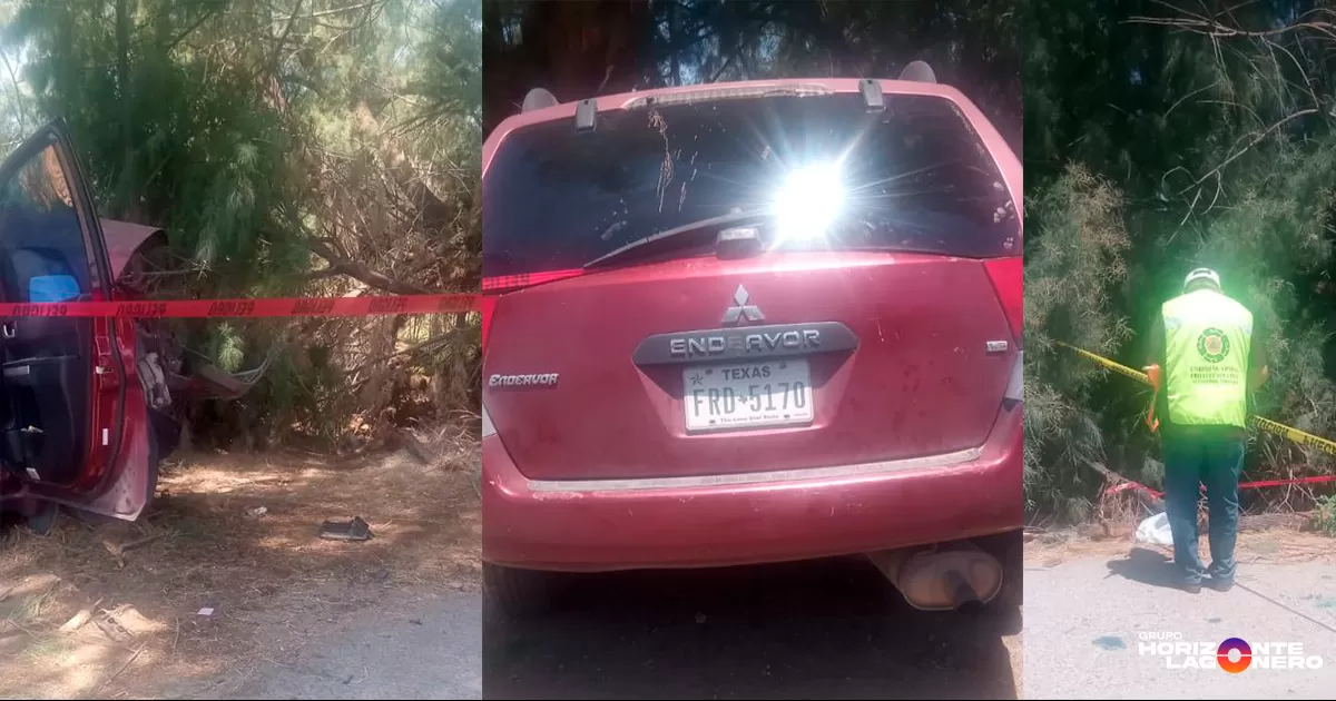 Trágico accidente en la carretera Torreón–San Pedro deja un muerto y dos lesionadas