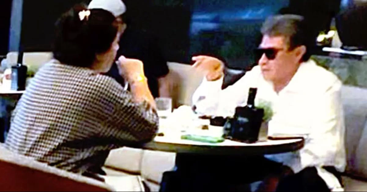 El legislador alegó ‘compromiso familiar’, pero fue visto en restaurante de hotel donde hospedarse cuesta 28 mil pesos la noche