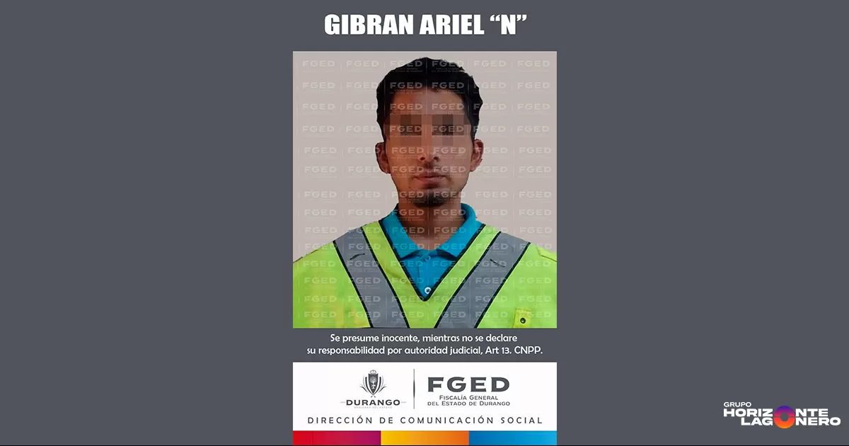 Detiene Fiscalía de Durango a presunto homicida en Ciudad Juárez, Chihuahua