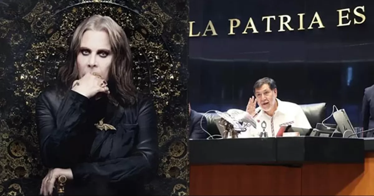 México mágico: Senado dedica un minuto de aplausos de pie a Ozzy Osbourne
