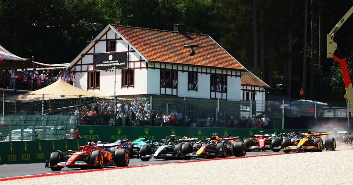 Gran Premio de Bélgica 2025: agenda completa con horarios de Sprint, clasificación y carrera
