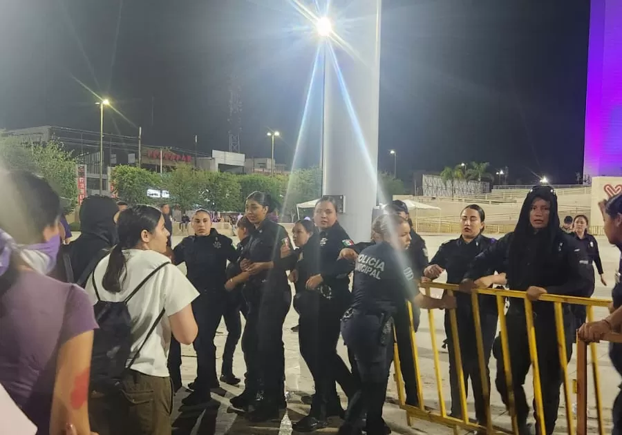 Ven tintes electorales en disturbios del 8M