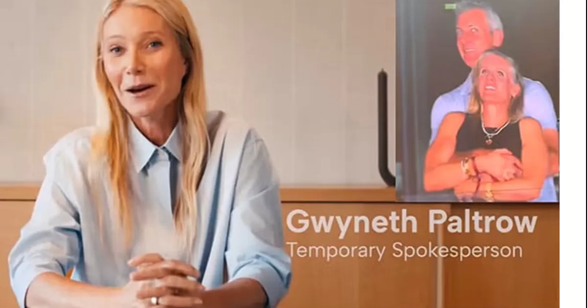 ¡Irónico! Gwyneth Paltrow, ex esposa del cantante de Coldplay, es la nueva imagen de Astronomer