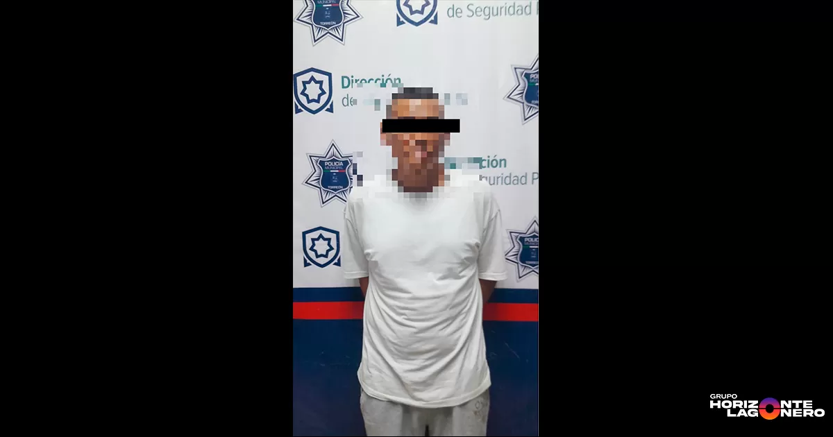 Detienen a hombre por acoso sexual en Torreón, contactó a la víctima por WhatsApp para entregarle artículos robados