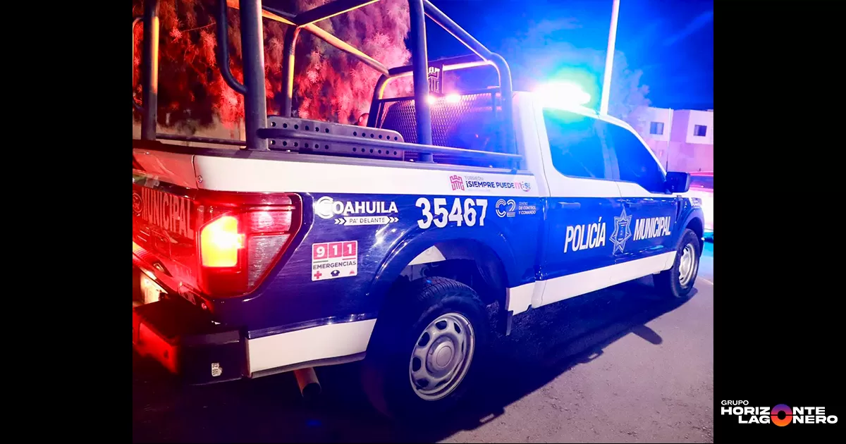 Presunto intento de abuso sexual a menor de 13 años moviliza a cuerpos de emergencia en Torreón